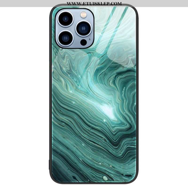 Futerały do iPhone 14 Pro Szkło Hartowane W Kolorach Marmuru